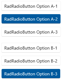 WinUI RadButtons 