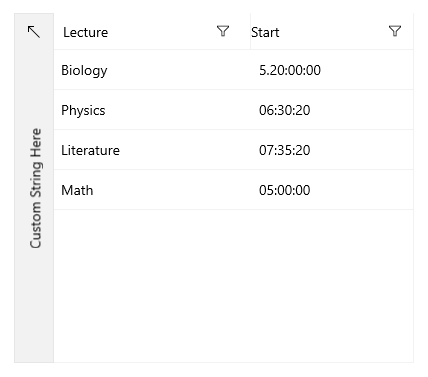 WinUI Data Grid Example