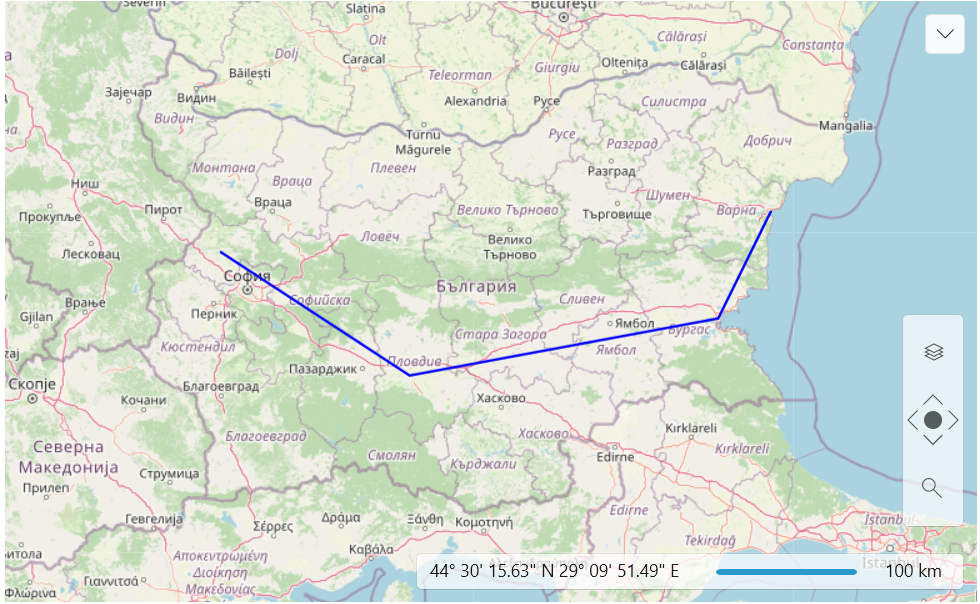WinUI RadMap radmap-visualization-layer-map-shape-data-polyline