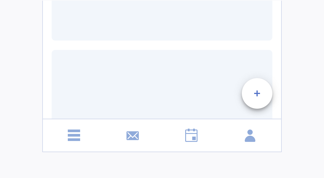 Use well-balanced elevation levels when working with the Telerik and Kendo UI components. A primary Telerik and Kendo UI Button using a well-balanced elevation level