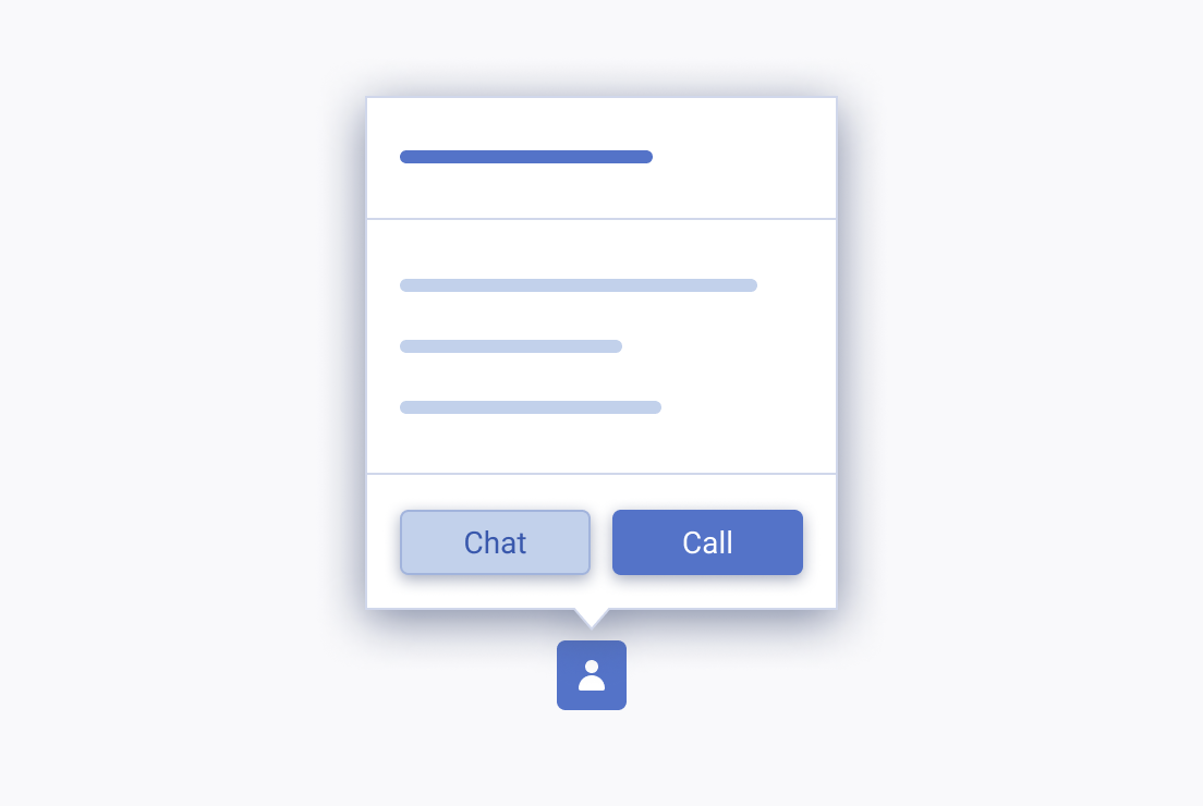 Use the Telerik and Kendo UI components with size-proportional elevation levels. Telerik and Kendo UI Buttons with proportional elevation levels