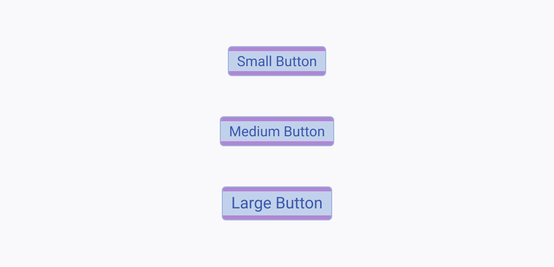 Do not allow for varying spacing when setting the size of the Telerik and Kendo UI components. What to avoid when applying spacing values when defining the size of Telerik and Kendo UI components